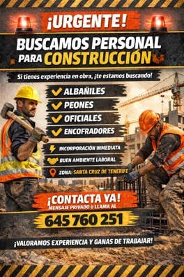OFICIALES, PEONES