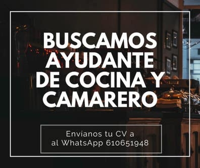 Buscamos profesionales del sector