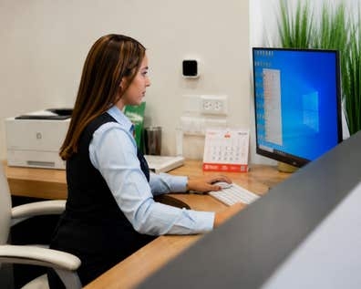 Recepcionista Clínica dental