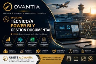 ? Técnico/a Power BI y Gestión Document