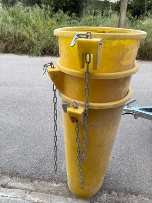 Tolvas / Tubos de escombro para obra