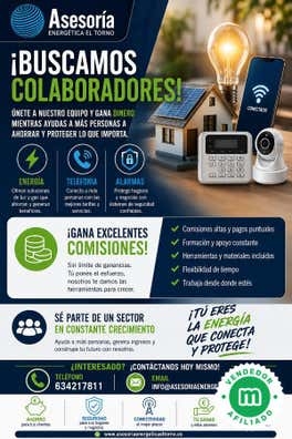 ENERGIA, TELEFONIA Y ALARMAS