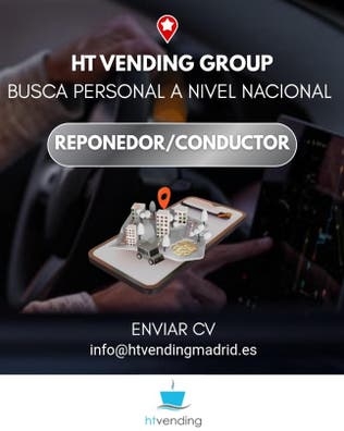 Reponedor Vending  / Conductor