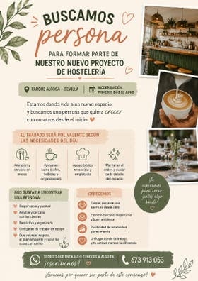 AYUDANTE EN HOSTELERÍA