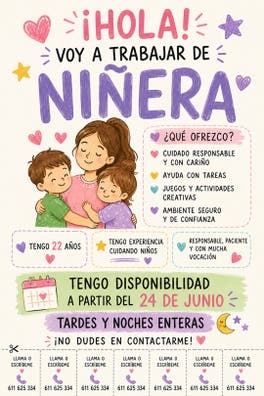 Trabajo de niñera