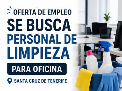 PERSONAL DE LIMPIEZA PARA OFICINA