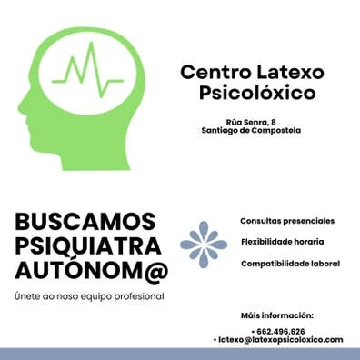 Se busca psiquiatra autónomo para clínic