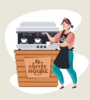 Barista camarera