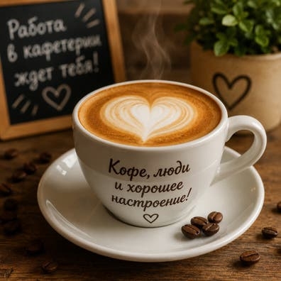 Подработка в кафетерии