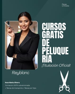 Curso peluquería gratuito