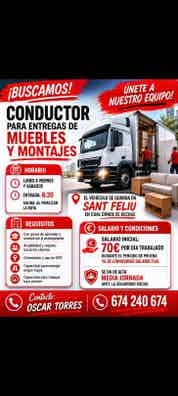 se necesita conductor