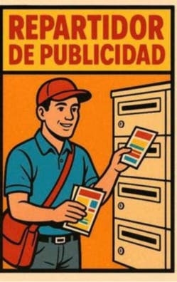 REPARTIDOR DE FLYERS
