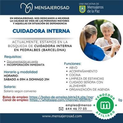 INTERNA FINES DE SEMANA | PEDRALBES