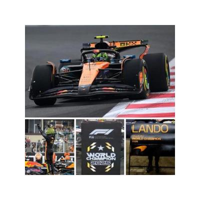 Minichamps McLaren MCL39 w. Standing Figure & Pit Boards