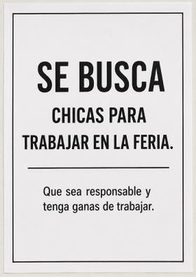 Se busca personal