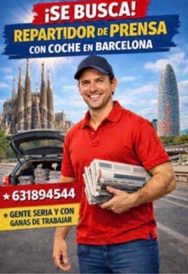 Gente seria con coche 100carteles  35€