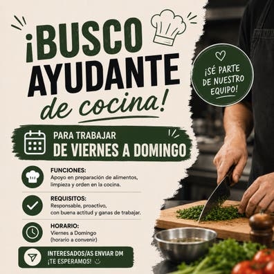 Ayudante de cocina