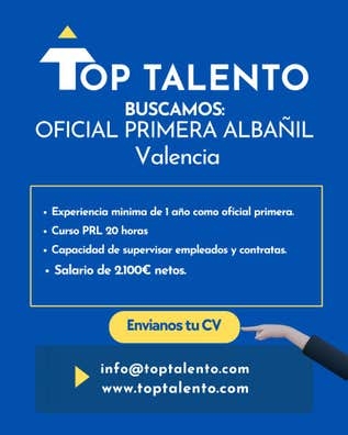 Oficial primera albañil