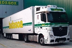 Conductor de tráiler ruta Francia