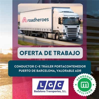 CONDUCTOR C+E TRÁILER PORTACONTENEDOR