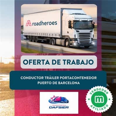 CONDUCTOR TRÁILER PORTACONTENEDOR