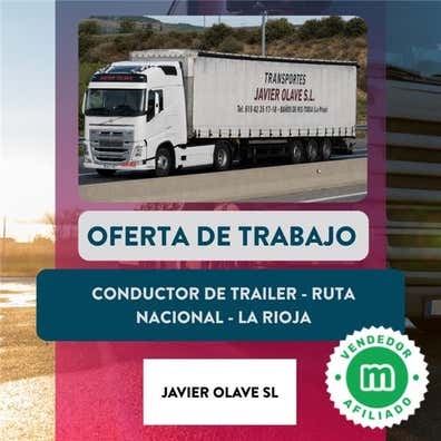 CONDUCTOR DE TRAILER - RUTA NACIONAL