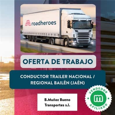 CONDUCTOR TRAILER NACIONAL / REGIONAL