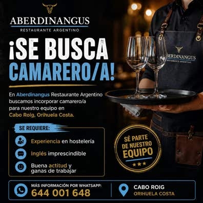 Camarero/a
