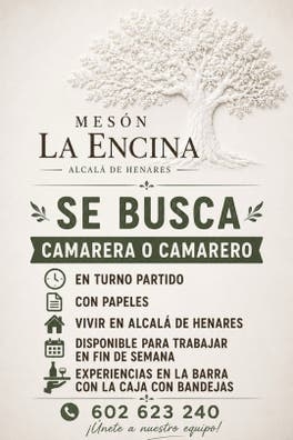 Buscamos camareros