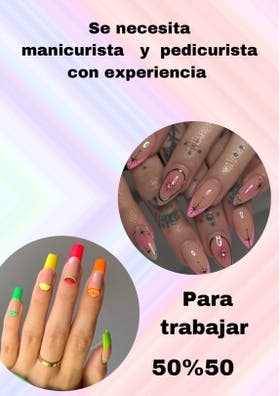 Se nececita manicurista