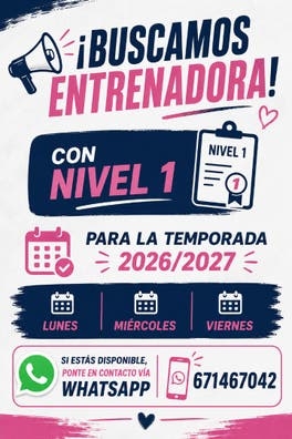 ENTRENADOR/A GIMNASIA RÍTMICA