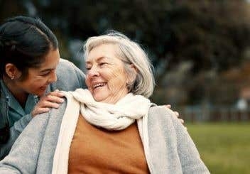 cuidadora anciano por días