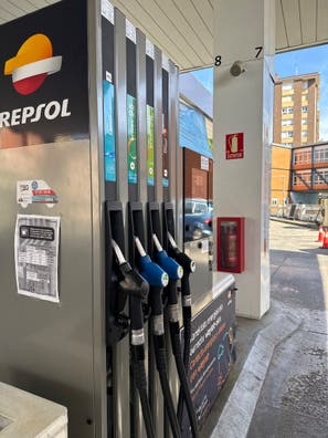 Expendedor gasolinera