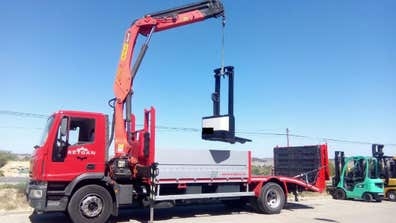 Conductor camion grua