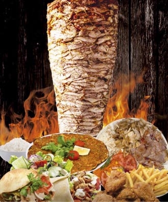 Kebab , parilla , hamburguesa