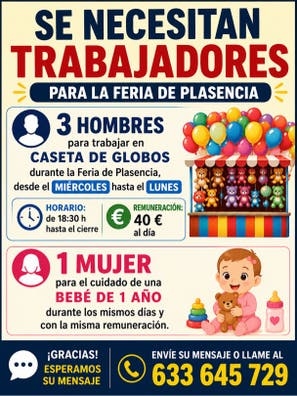 Ofrezco empleo