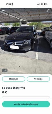 Se busca chofer de vtc
