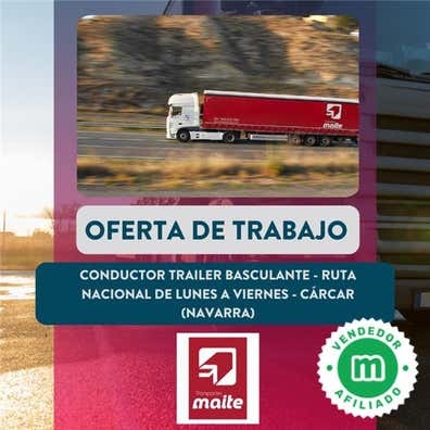 CONDUCTOR TRAILER BASCULANTE - RUTA