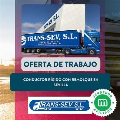 CONDUCTOR RÍGIDO CON REMOLQUE EN SEVILLA