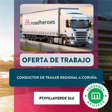 CONDUCTOR DE TRAILER REGIONAL A CORUÑA