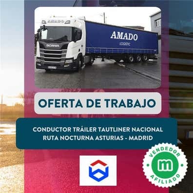 CONDUCTOR TRÁILER TAUTLINER NACIONAL