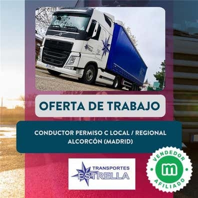 CONDUCTOR PERMISO C LOCAL / REGIONAL