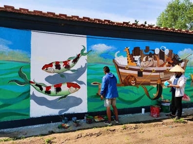Madrid, pintura mural, arte graffiti, es