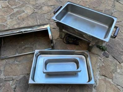 Calentador Buffet Eléctrico Inox