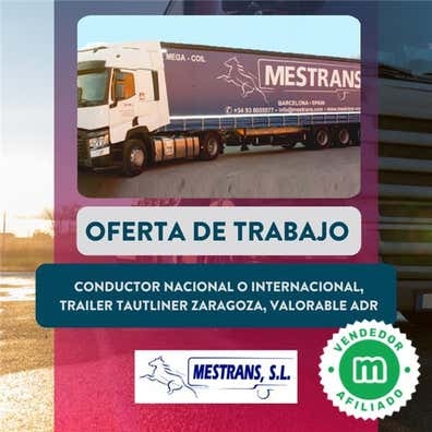 CONDUCTOR NACIONAL O INTERNACIONAL