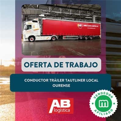 CONDUCTOR TRÁILER TAUTLINER LOCAL OURENS