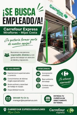 Buscamos personal supermercado