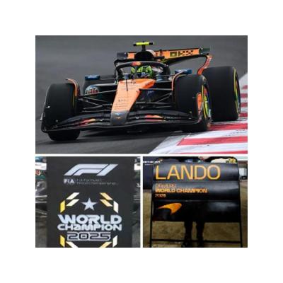 Spark McLaren MCL39 w. Pit Boards