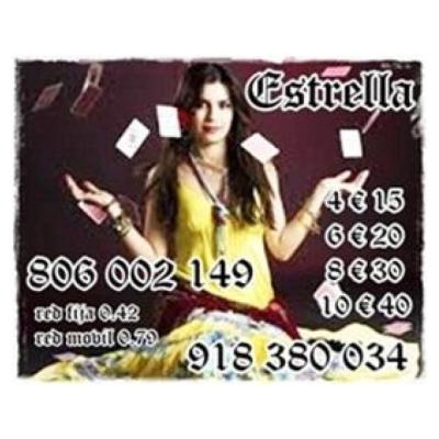 Susurros de las cartas visa 4 € 15 minuto