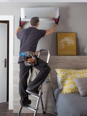 Instalador de aires acondicionados